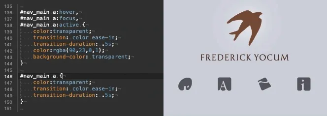 CSS animation on navigation