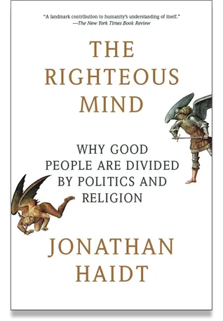 A book cover with a fallen and triumph angel.