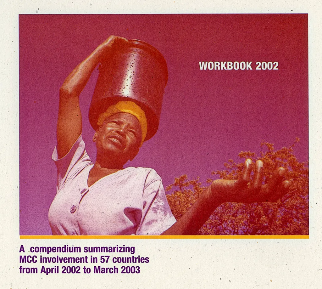 A women holds a container